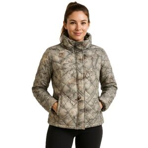 FLX ski jacket women’s Stylish Marble Print size xl